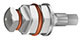 Шестигранная отвертка(имплантовод) под ключ 2,4 короткая RS-6011